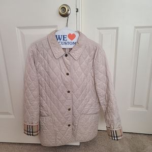 Genuine Beige Burberry short coat